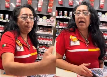 VIDEO: “Lady Oxxo” agrede a morrito por echarse un traguito antes de pagar ¿es ilegal?
