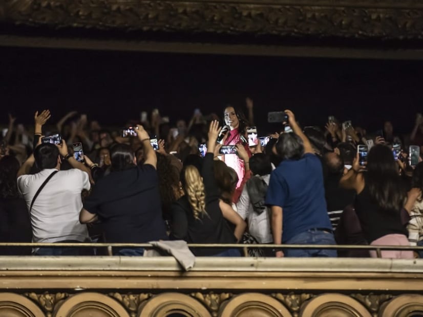 Majo Aguilar en el Teatro Metropólitan. Foto: (Cortesía Ocesa)